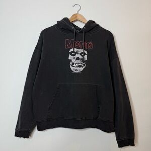 Vintage Black Misfits Hoodie